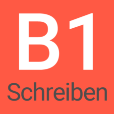 Schreibtraining B1