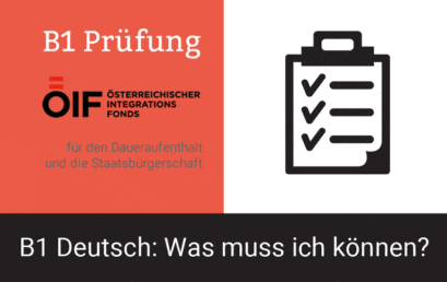 Niveau B1 Test Deutsch: Was muss ich können?