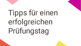 Deutschprüfung Tipps