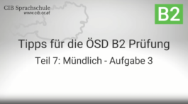 Mündliche Prüfung B2